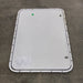 Used Radius Cornered Cargo Door 35 3/4" W x 23 1/2" H x 5/8" D - Young Farts RV Parts