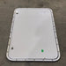 Used Radius Cornered Cargo Door 35 3/4" W x 23 1/2" H x 5/8" D - Young Farts RV Parts