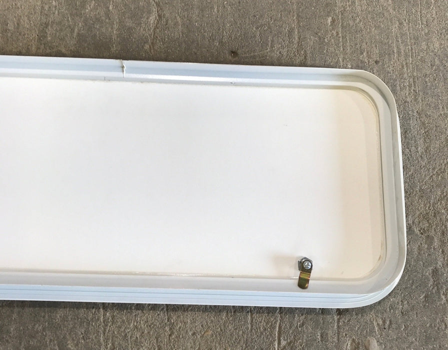 Used Radius Cornered Cargo Door 35 3/4" x 13 3/4" x 1 7/8"D - Young Farts RV Parts