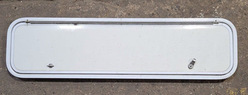 Used Radius Cornered Cargo Door 45 7/8" x 11 1/8" x 1 3/4"D - Young Farts RV Parts