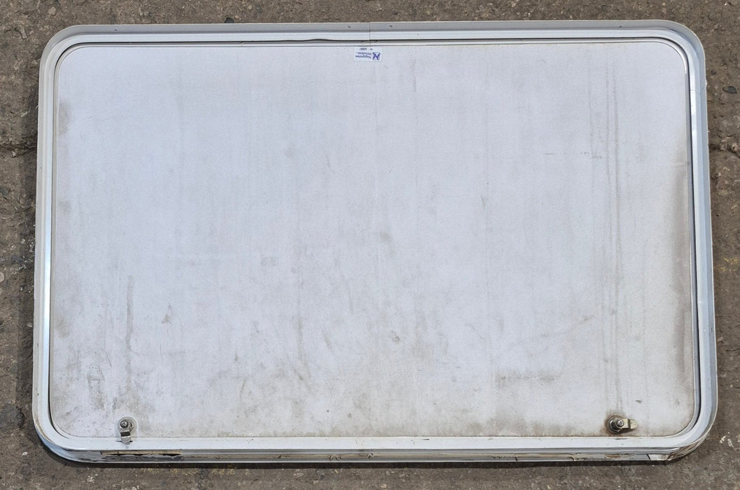 Used Radius Cornered Cargo Door 45" x 29" x 1 7/8" D - Young Farts RV Parts