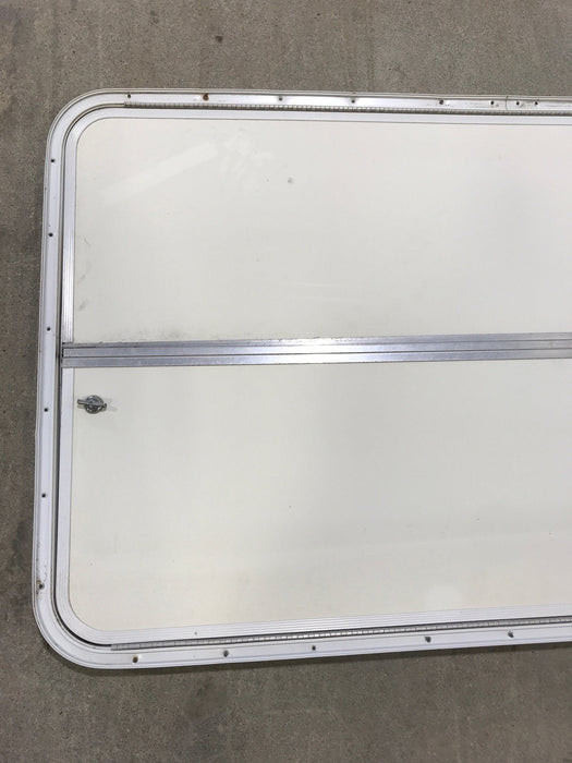 Used Radius Cornered Cargo Door 47 3/4" x 27" x 3/4" D - Young Farts RV Parts