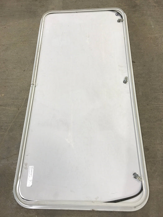 Used Radius Cornered Cargo Door 55" x 25 1/2" x 1" D - Young Farts RV Parts