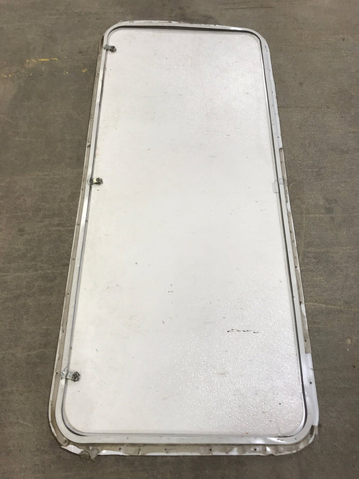 Used Radius Cornered Cargo Door 56" x 24" x 3/4" D - Young Farts RV Parts