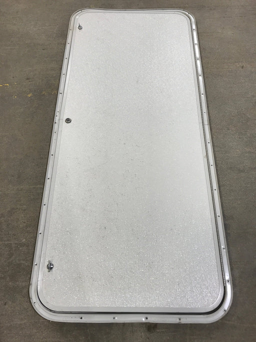 Used Radius Cornered Cargo Door 56" x 24" x 3/4" D - Young Farts RV Parts