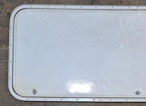 Used Radius Cornered Cargo Door 59 3/4" x 21 7/8" x 1/2" D - Young Farts RV Parts