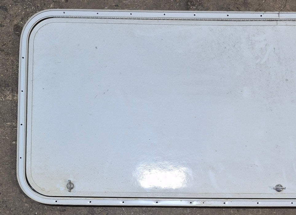 Used Radius Cornered Cargo Door 59 3/4" x 21 7/8" x 1/2" D - Young Farts RV Parts