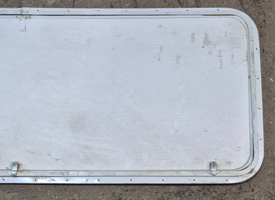 Used Radius Cornered Cargo Door 59 3/4" x 21 7/8" x 1/2" D - Young Farts RV Parts