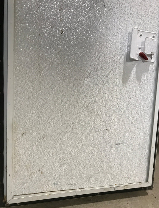 Used Radius Storage/ Teardrop Trailer Entry Door 44" x 22" x 1 1/2" D - Young Farts RV Parts