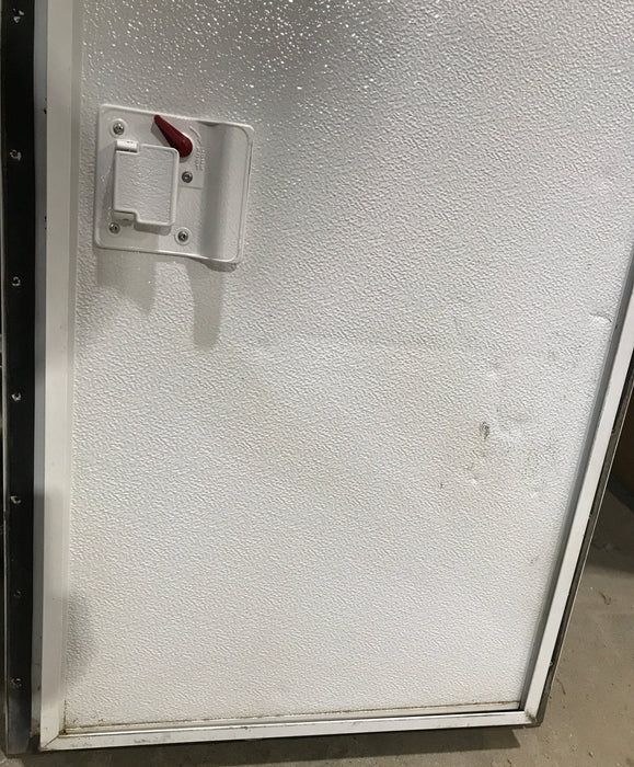 Used Radius Storage/ Teardrop Trailer Entry Door 44" x 22" x 1 1/2" D - Young Farts RV Parts