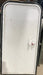 Used Radius Storage/ Teardrop Trailer Entry Door 44" x 22" x 1 1/2" D - Young Farts RV Parts