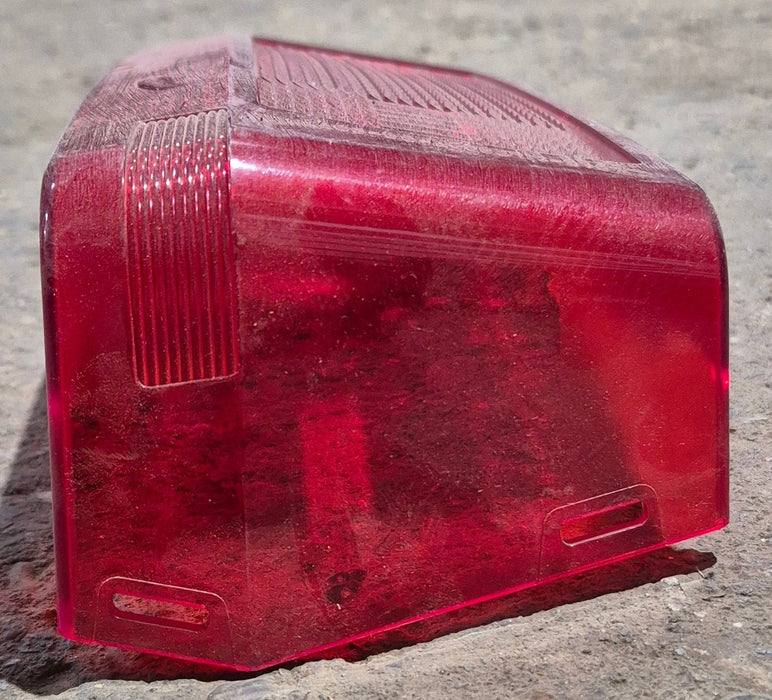 Used RARE Wesbar Wrap Around Tail Light Replacement Lens - Driver Side - Young Farts RV Parts