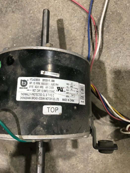 Used Replacement for Dometic AC Motor 3312129004