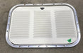 Used Retro NORCOLD 616009/ DOMETIC (P/N UNKNOWN for RM2214R) - Off White Vent Door with Silver Trim - Young Farts RV Parts