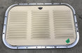 Used Retro NORCOLD 616009/ DOMETIC (P/N UNKNOWN for RM2214R) - Off White Vent Door with Silver Trim - Young Farts RV Parts