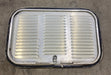 Used Retro NORCOLD - Off White Vent Door with Silver Trim - Young Farts RV Parts