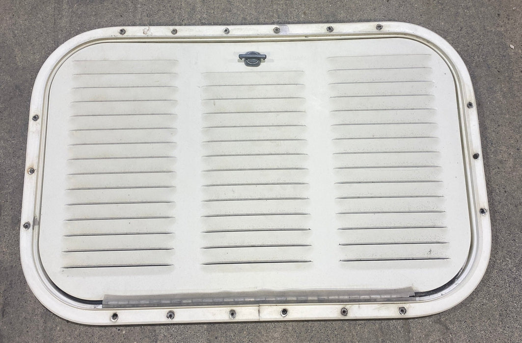Used Retro - Off White Vent Door - NORCOLD - Young Farts RV Parts