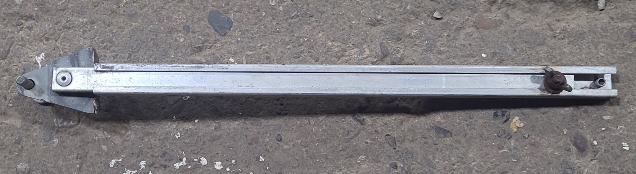 Used Rock Guard Window Arm 13"- single - Young Farts RV Parts