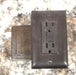 Used RV 110 Volt GFI Wall Receptacle / Outlet - Young Farts RV Parts