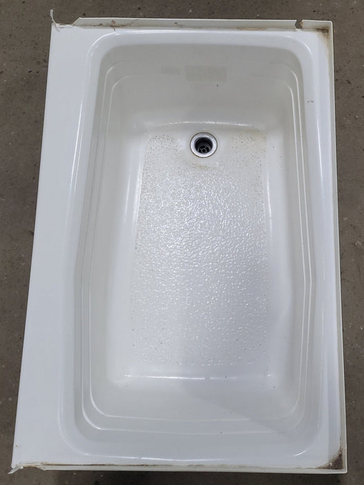 Used RV Bath Tub 36” x 24” Left Hand Drain - Young Farts RV Parts