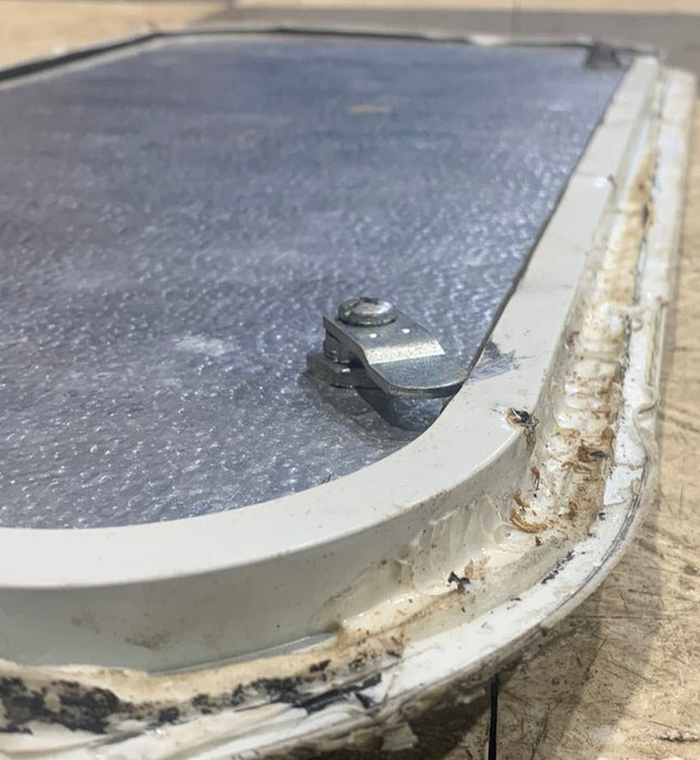 Used RV Cargo Doors 30" x 13 5/8" x 1/2"D - Young Farts RV Parts