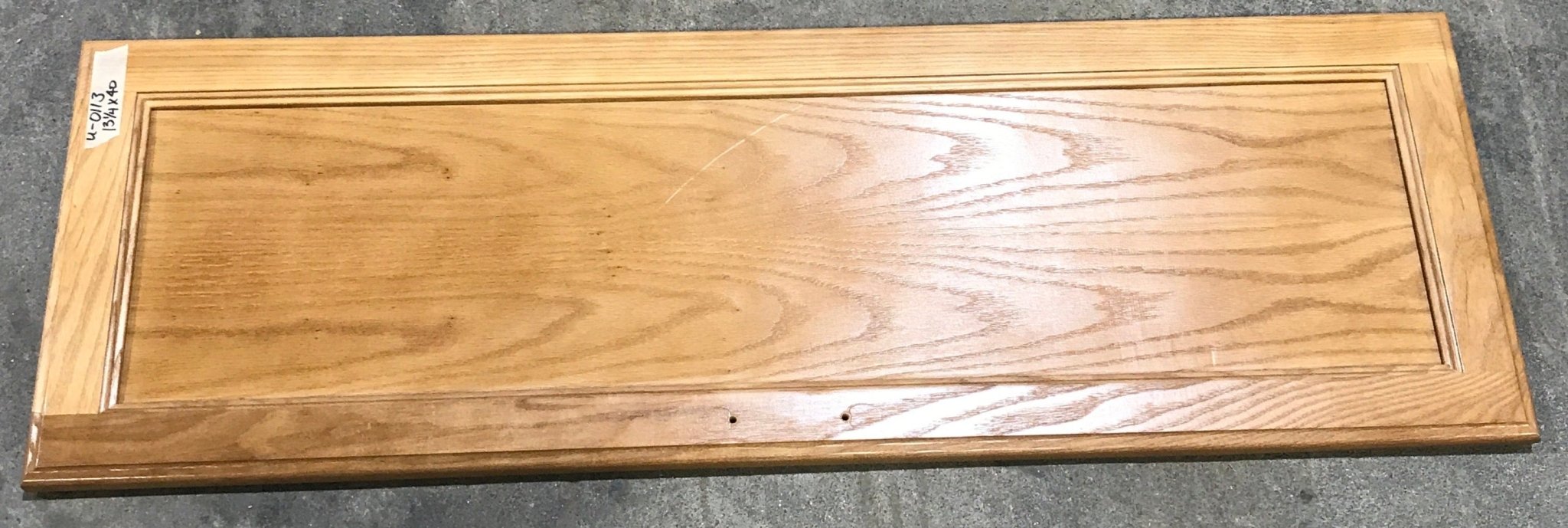 Used RV Cupboard/ Cabinet Door 40" H X 13 1/4" W X 3/4" D - Young Farts RV Parts