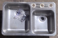 Used RV Double Kitchen Sink 25” W x 16” L - Young Farts RV Parts