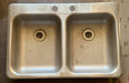 Used RV Double Kitchen Sink 25” W x 17” L - Young Farts RV Parts