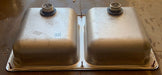 Used RV Double Kitchen Sink 25” W x 17” L - Young Farts RV Parts