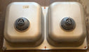 Used RV Double Kitchen Sink 27” w x 16” L - Young Farts RV Parts