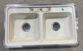 Used RV Double Kitchen Sink 33” W x 19” L - Young Farts RV Parts