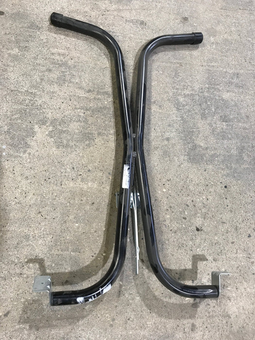 Used RV Folding Table Leg 26 1/2" H - Black - Young Farts RV Parts