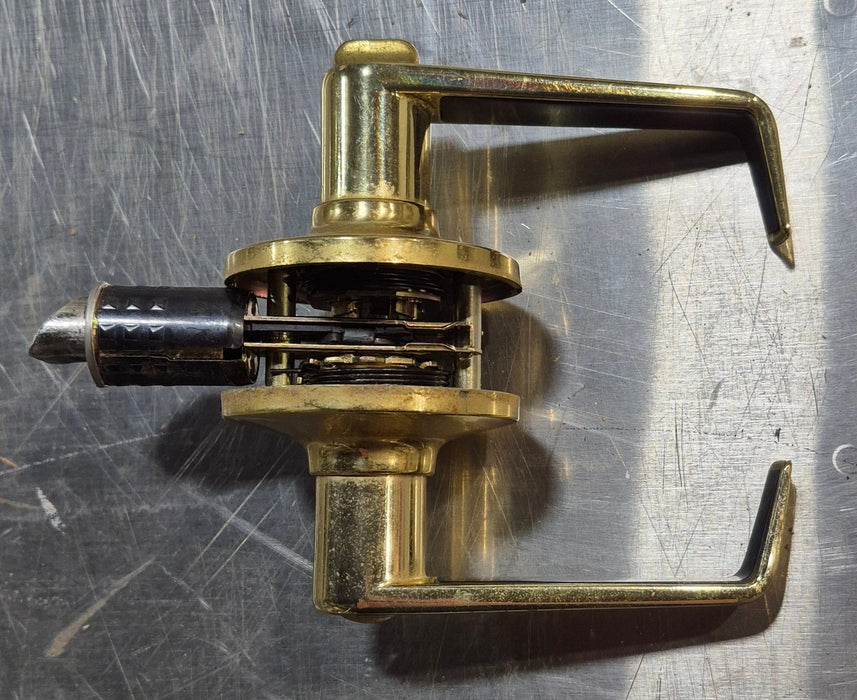 Used RV Interior Door Knob 1" Wall 2 1/2" Latch Locking - Young Farts RV Parts