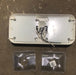 Used RV Interior Light Fixture *DOUBLE*Off-White - 310173 / F33-0052 - Young Farts RV Parts