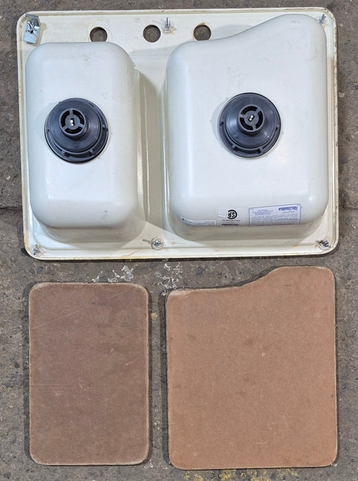 Used RV Kitchen Sink 24 1/2” W x 19” L x 6” D - Young Farts RV Parts