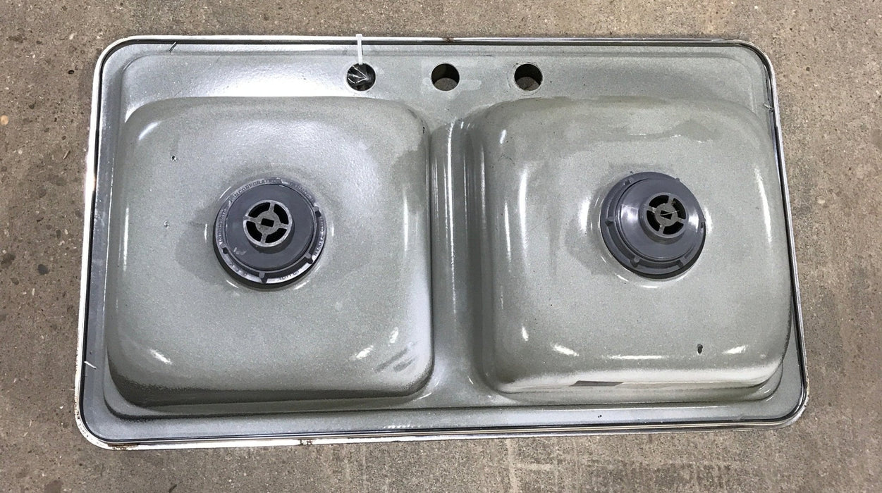 Used RV Kitchen Sink 33” W X 19” L - Young Farts RV Parts