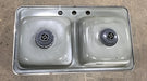 Used RV Kitchen Sink 33” W X 19” L - Young Farts RV Parts
