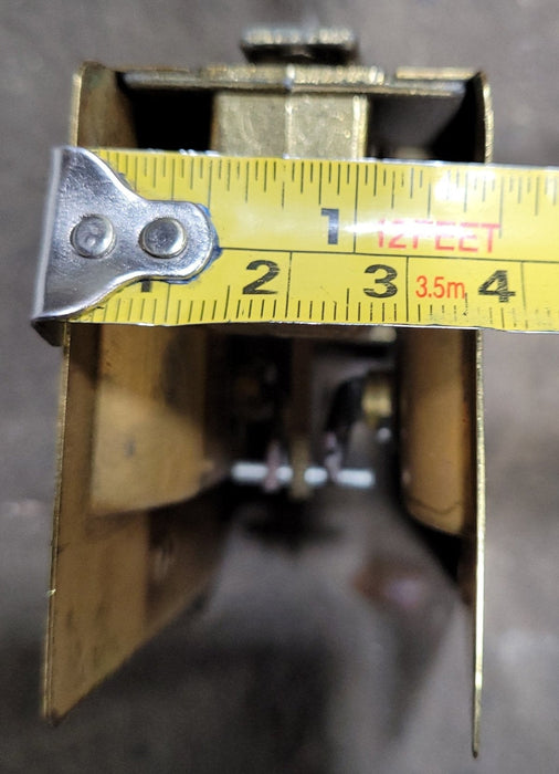 Used RV Pocket Door Brass Privacy Lock - Young Farts RV Parts