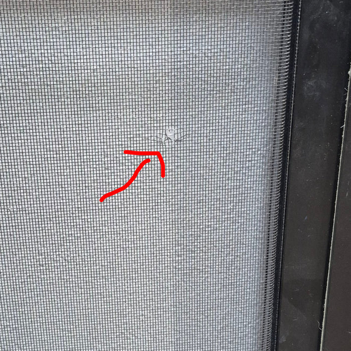 Used RV Radius Entry Door 25 3/4" W x 71 3/8" H - Young Farts RV Parts