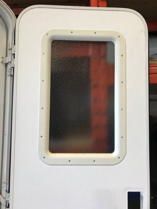 Used RV Radius Entry Door 25 5/8" x 71 1/2" - Young Farts RV Parts