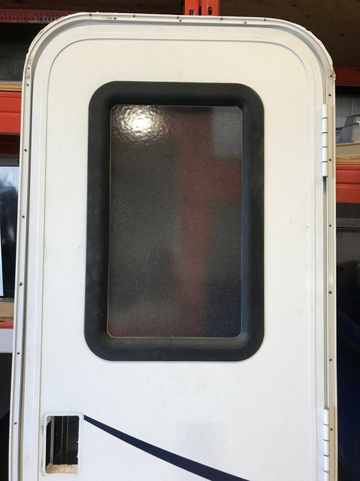 Used RV Radius Entry Door 25 5/8" x 71 1/2" - Young Farts RV Parts