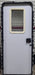 Used RV Radius Entry Door 29 1/4" x 71 3/8" - Young Farts RV Parts