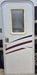 Used RV Radius Entry Door 29 3/4" W x 71 3/4" H - Young Farts RV Parts
