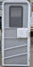 Used RV Radius Entry Door 29 5/8" W x 72" H - Young Farts RV Parts