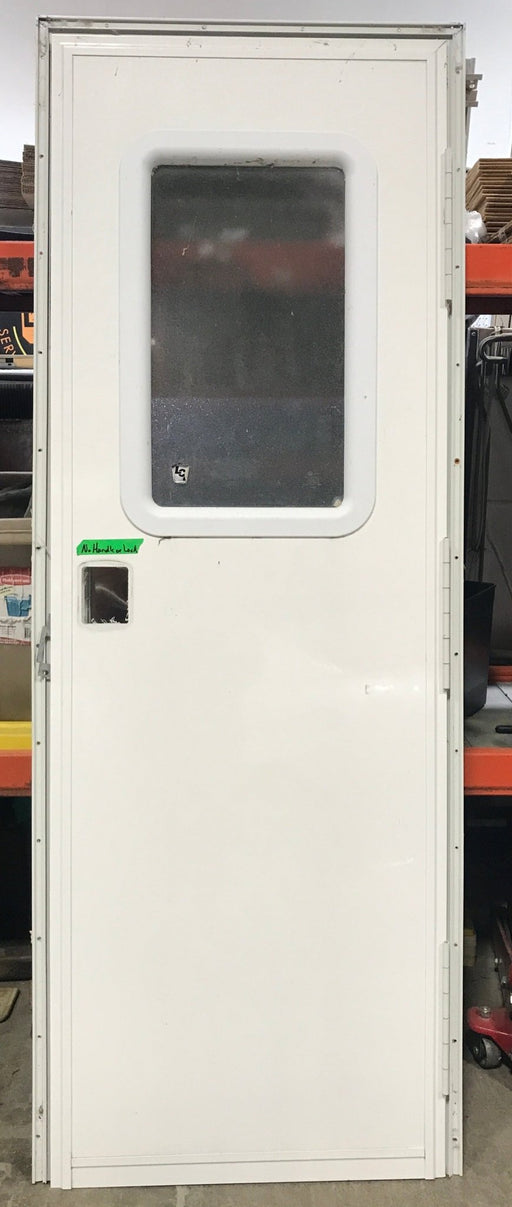 Used RV Square Corner Entry Door 24" x 69 1/2" - Young Farts RV Parts