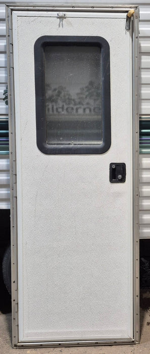 Used RV Square Entry Door 24 1/4" x 69 3/4" - Young Farts RV Parts