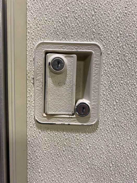 Used RV Square Entry Door 26" x 71 3/4" - Young Farts RV Parts