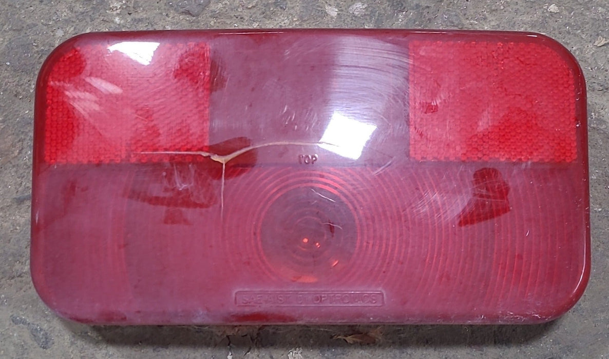 Used RV Tail Light Assembly Replacement Lens