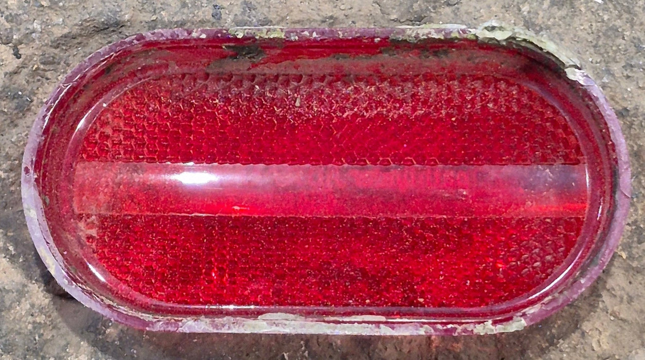 Used SAE - A - P2 - 88 D.O.T. Replacement Lens for Marker Light - Red - Young Farts RV Parts