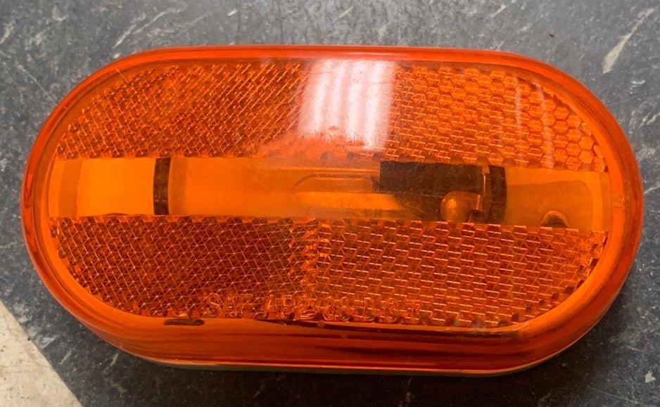 Used SAE-AP2-88 D.O.T. Replacement Lens for Marker Light - Amber